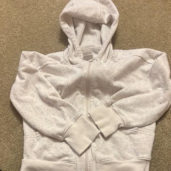 All in Motion Kids Speckled Hoodie - White - Picture 1 of 4